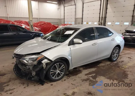 2016 Toyota Corolla Le Plus from USA, damaged, VIN 2T1BURHE1GC580991